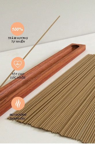 Nhang trầm hương tư nhiên không hóa chất mùi hương dịu nhẹ