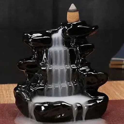 Thác Khói Sứ Xông Nụ Trầm Hương Ngũ Tầng Cao Cấp