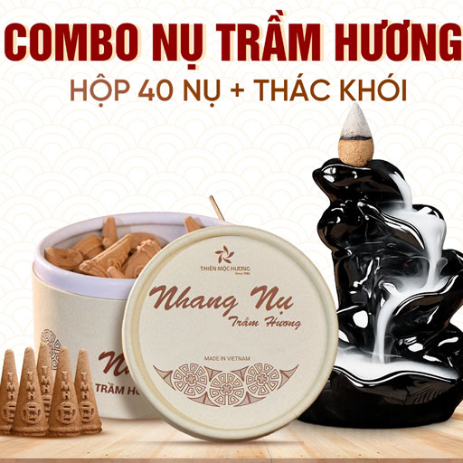 Combo Nụ Trầm Hương 12 Năm + Thác Khói Cao Cấp