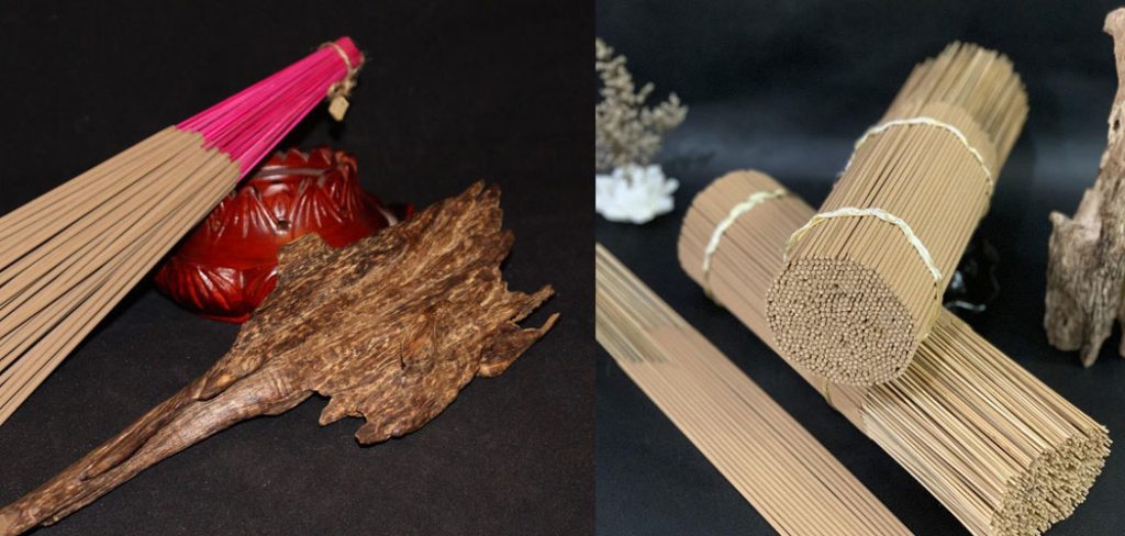 Nhang trầm hương 30 cm không hóa chất mùi hương dịu nhẹ